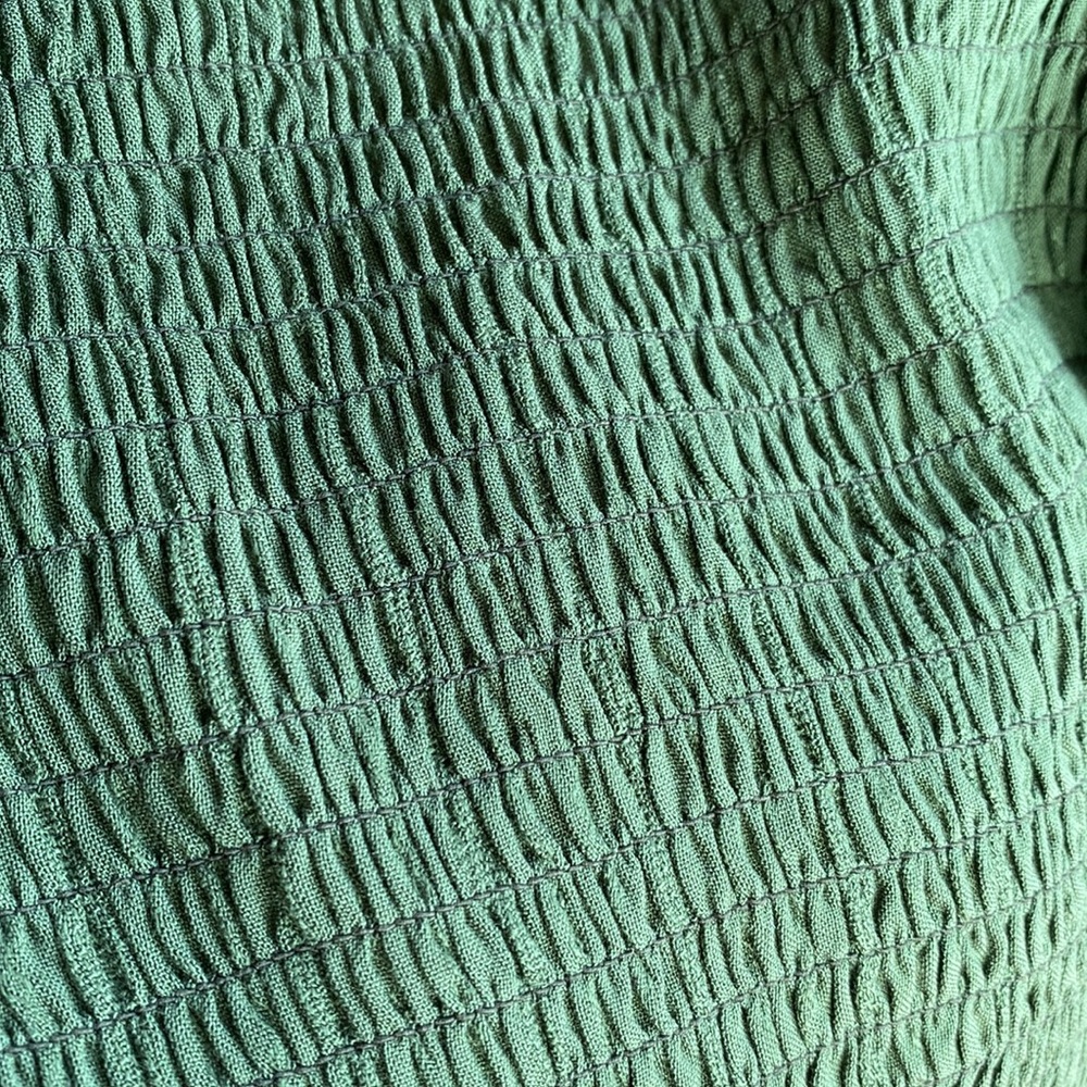 Gal Meets Glam Collection Smocked Back Shirtdress - Picture 10 of 15